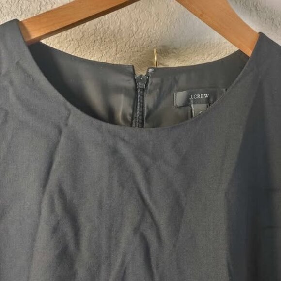 j.Crew Womens Black Resume Sleek Professional‎ Corporate Chic Quiet Luxury Dress - Picture 7 of 12